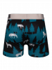 Moon Wolf - Mens Fitted Trunks - Good Mood